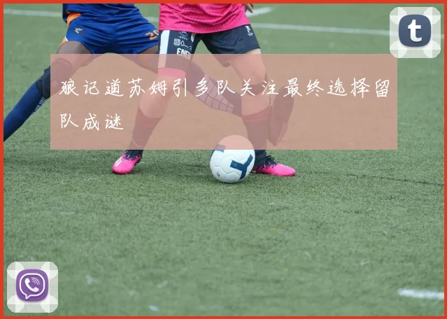 狼记道苏姆引多队关注最终选择留队成谜